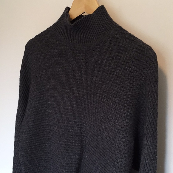 Loft Ribbed Mock Neck Sweater - Picture 4 of 11